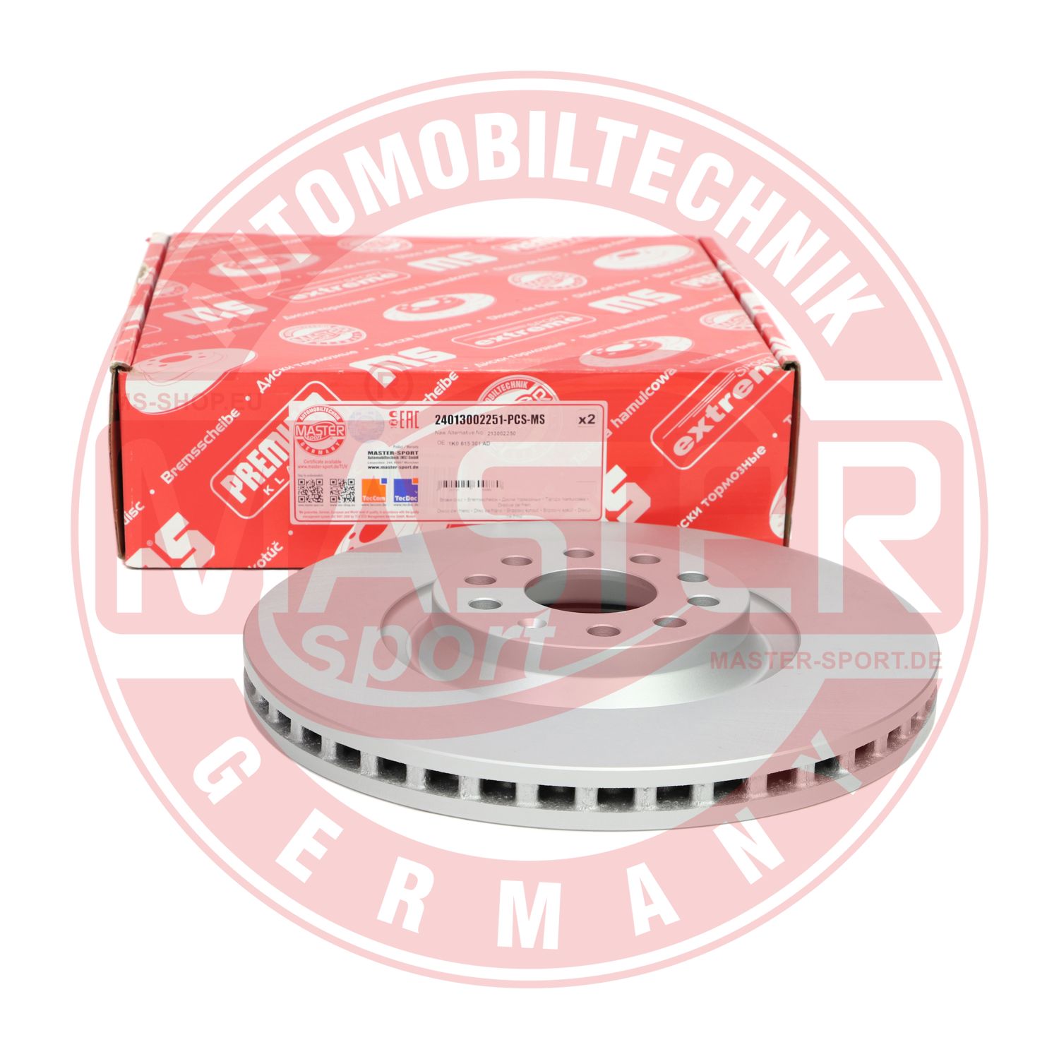 Disc frana MASTERSPORT GERMANY 24013002251PR-PCS-MS